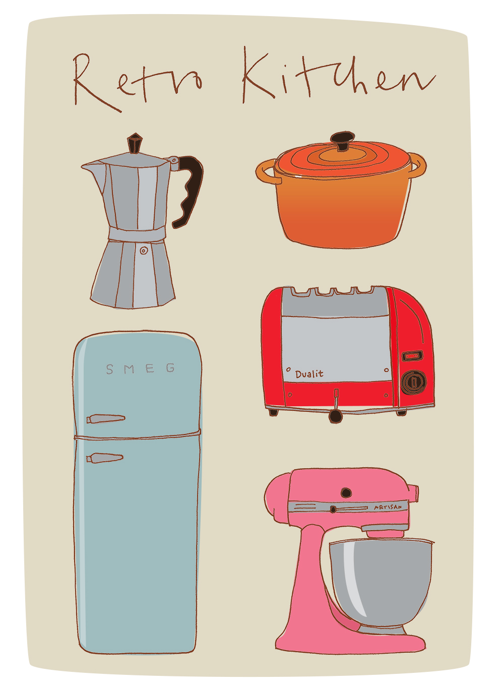 Retro Kitchen