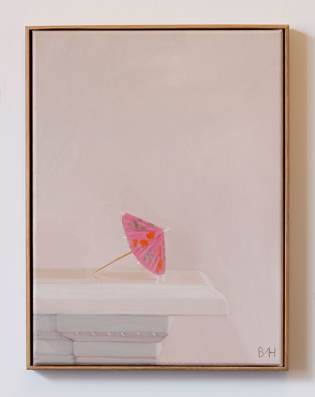 Pink-Umbrella-framed